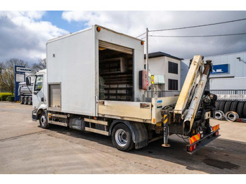 Dropside/ Flatbed truck, Crane truck Renault MIDULM 220 DCI - PAFLINGER PK 6001: picture 5