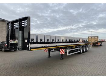 Dropside/ Flatbed semi-trailer Kässbohrer SPB Platform: picture 1
