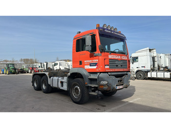 Hook lift truck MAN TGA 33.360 (MANUAL GEARBOX / BELGIAN TRUCK / 6X4 / BIG AXLE / SEMI MANUAL PUMP): picture 3