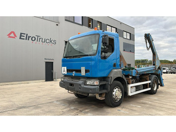 Skip loader truck RENAULT Kerax