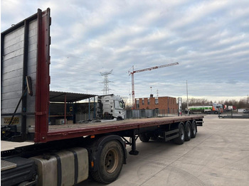 Dropside/ Flatbed semi-trailer VAN HOOL