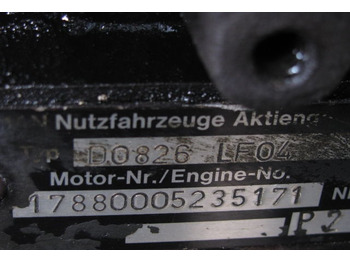 Engine for Truck MAN D0826 LF04 232 E2   MAN: picture 2
