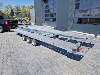 Autotransporter trailer Cartrailer Expert 3560 easyload 600x216cm hydr. kippbar Winde Resrad Tridem 100km/H 3500kg: picture 3
