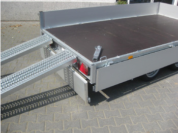 Dropside/ Flatbed trailer Multi Transporter 310x160x30cm Rampen Winde niedrig Fahrwerk 13" (M) 2700kg: picture 2