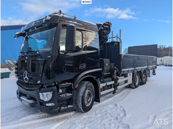 Crane truck MERCEDES-BENZ Actros