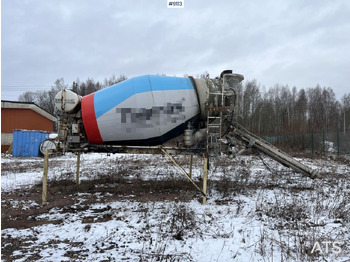 Concrete mixer drum LIEBHERR