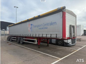 Curtainsider semi-trailer HRD