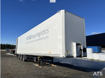 Closed box semi-trailer SCHMITZ MEGA
