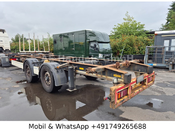 Container transporter/ Swap body trailer Krone ZZ Tandem BDF Tiefgekoppelt *Wabco/BWP/Luft: picture 3