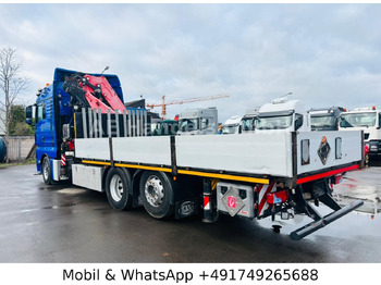Dropside/ Flatbed truck, Crane truck MAN TGX 26.540 XLX BL 6x2 FASSI F455 *Funk/Lenk+Lift: picture 4 Dropside/ Flatbed truck, Crane truck MAN TGX 26.540 XLX BL 6x2 FASSI F455 *Funk/Lenk+Lift: picture 4