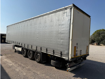Curtainsider semi-trailer KRONE SD