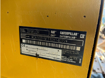 Crawler excavator CAT 315FLCR: picture 5