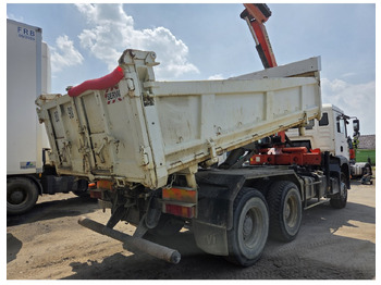 Tipper, Crane truck MAN TGA 26.350 6X4 BORDMATIC TIPPER CRANE PALFINGER PK15500: picture 2