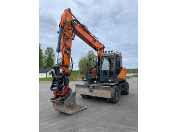 Wheel excavator DOOSAN DX165W