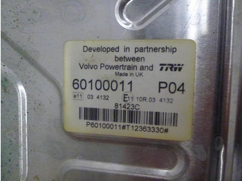Electrical system for Construction machinery Volvo L90 G Motorstyrenhet, voe60100011: picture 2