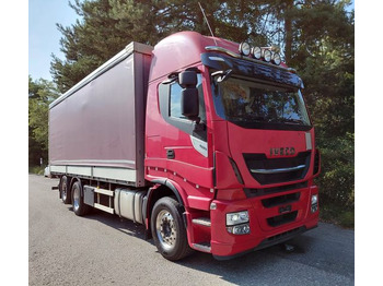 Curtainsider truck IVECO Stralis