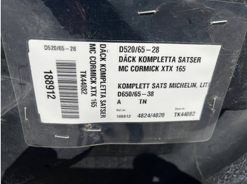 Tire for Agricultural machinery Michelin 650/65R38 520/65R28 till Case , MC Cormick: picture 2