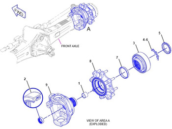 Rear axle CATERPILLAR