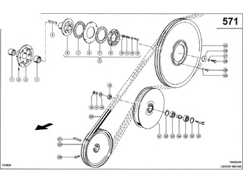 Clutch and parts CLAAS