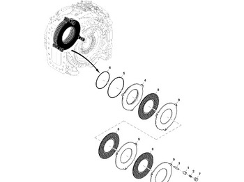 Brake parts JOHN DEERE