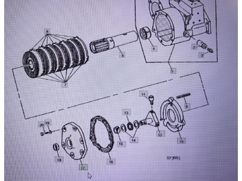 Clutch and parts JOHN DEERE