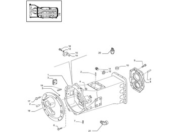 Gearbox and parts NEW HOLLAND