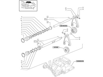 Gearbox and parts NEW HOLLAND