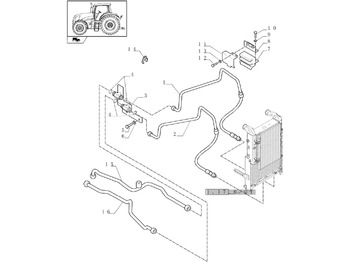 Cooling system NEW HOLLAND