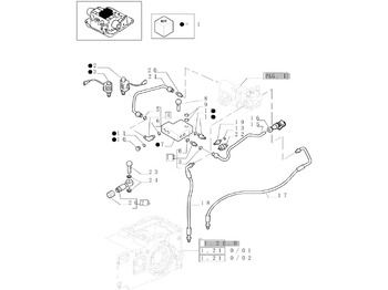 Brake valve NEW HOLLAND