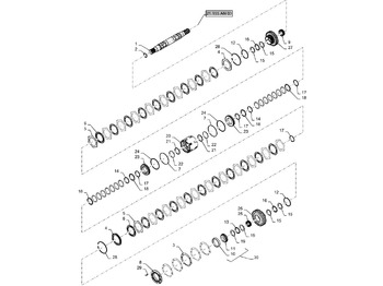 Gearbox and parts NEW HOLLAND