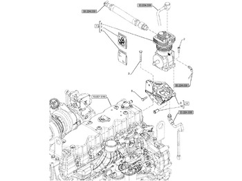 Air brake compressor NEW HOLLAND
