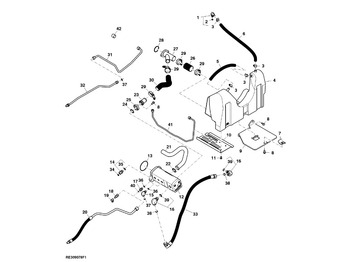 Hydraulic tank JOHN DEERE