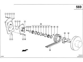 Spare parts CLAAS