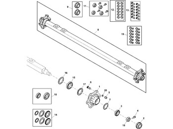 Spare parts JOHN DEERE