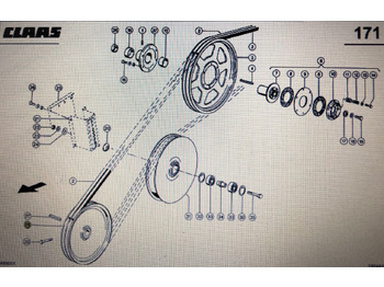 Spare parts CLAAS