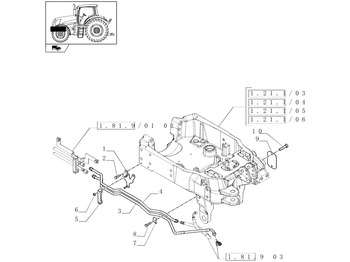 Spare parts NEW HOLLAND