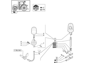 Spare parts NEW HOLLAND
