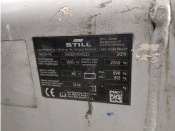 Electric forklift STILL RX20-16: picture 2