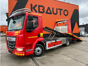 Autotransporter truck DAF LF 210 4x2 TEVOR ZP30A1 / PLATFORM L=5350 mm: picture 2