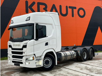 Cab chassis truck SCANIA G 410