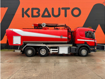 Vacuum truck Scania P 124 6x2*4 KORP&SON / TANK 8000 l / VACUUM Wittig RFW260 / PRESSURE Uraca DK716 140 bar / 400 l/min: picture 4 Vacuum truck Scania P 124 6x2*4 KORP&SON / TANK 8000 l / VACUUM Wittig RFW260 / PRESSURE Uraca DK716 140 bar / 400 l/min: picture 4