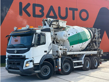 Concrete mixer truck Volvo FMX 500 8x4 PUMI 24-3 - 24 m - 2303 hours / 7 m3 / FULL STEEL: picture 2