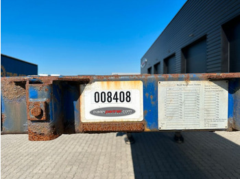 Dropside/ Flatbed semi-trailer Nooteboom 4 achs tele / 3 x ausziehbar /  48.000 mm: picture 5