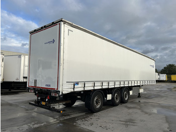 Curtainsider semi-trailer Krone Profi Liner / Schuifzeil / Kooi Aap / Stuur + Liftas / APK 08-26: picture 2