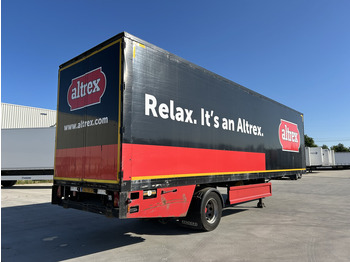 Closed box semi-trailer Renders ROC 12.10 City / Box / Loadlift 2000 kg / NL Trailer: picture 2 Closed box semi-trailer Renders ROC 12.10 City / Box / Loadlift 2000 kg / NL Trailer: picture 2