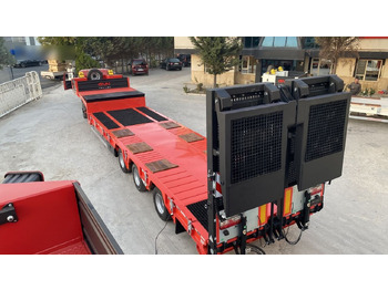 Low loader semi-trailer GVN Trailer 3 AXLE HYDRAULIC PLATFORM LOWBED: picture 2