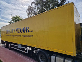 Closed box semi-trailer