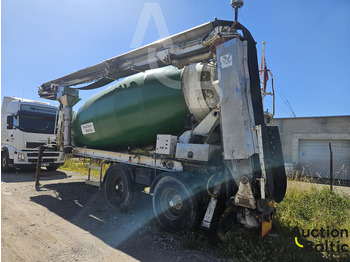Concrete mixer semi-trailer Lecinena Lecinena D-2346: picture 3