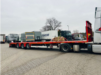 Dropside/ Flatbed semi-trailer Kässbohrer SPA Mega Tele Plattform Auflieger: picture 3