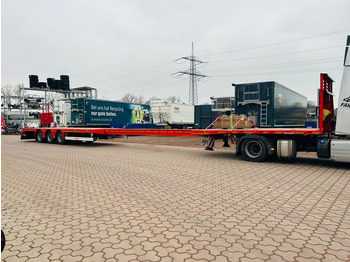 Dropside/ Flatbed semi-trailer Kässbohrer SPA Mega Tele Plattform Auflieger: picture 4